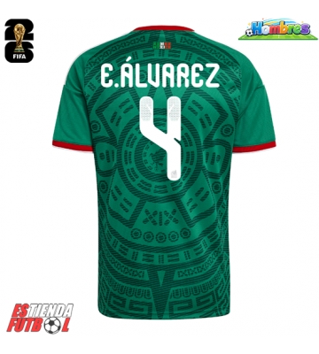 México Edson Alvarez #4 Primera Equipación Mundial 2026 Manga Corta